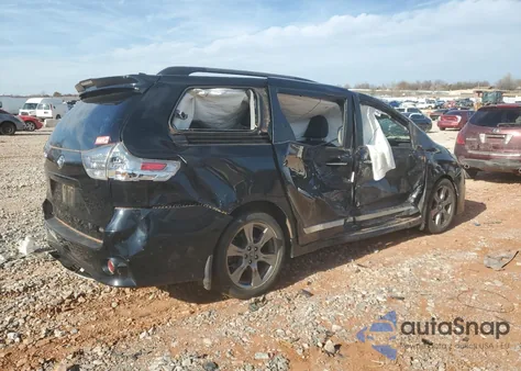 2018 Toyota Sienna Se from USA, damaged, VIN 5TDXZ3DC3JS929382